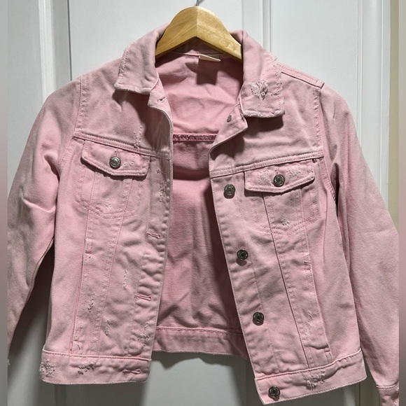 Zara Girls Denim Jacket Size 9 - Picture 1 of 9